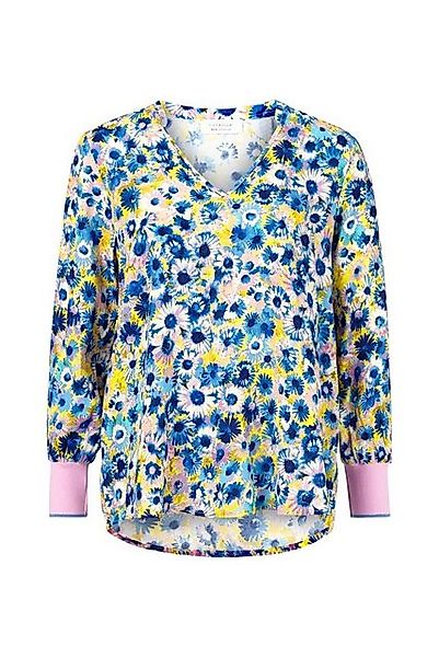 RICHROYAL Blusentop printed V-neck blouse günstig online kaufen
