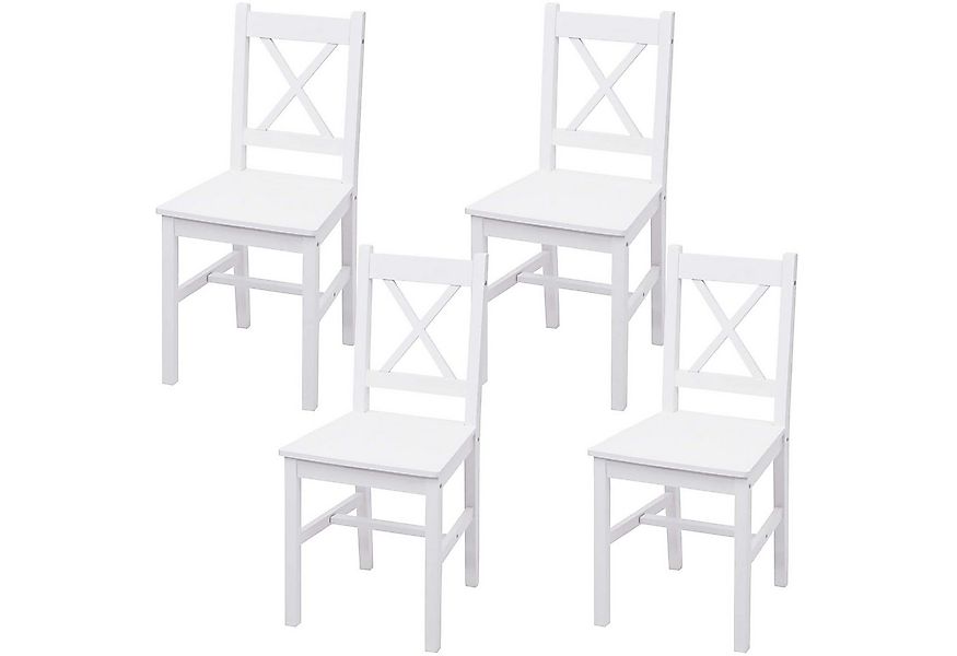 MCW Esszimmerstuhl MCW-F77-4 (Set, 4 St), 4er-Set, Landhausstil, Max. Belas günstig online kaufen