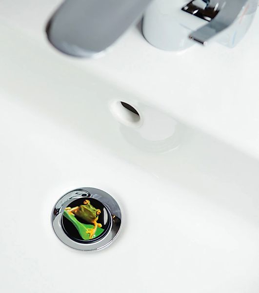 Sanilo Waschbeckenstöpsel Frosch Grün, Ø 4 cm, Ø 4 cm günstig online kaufen