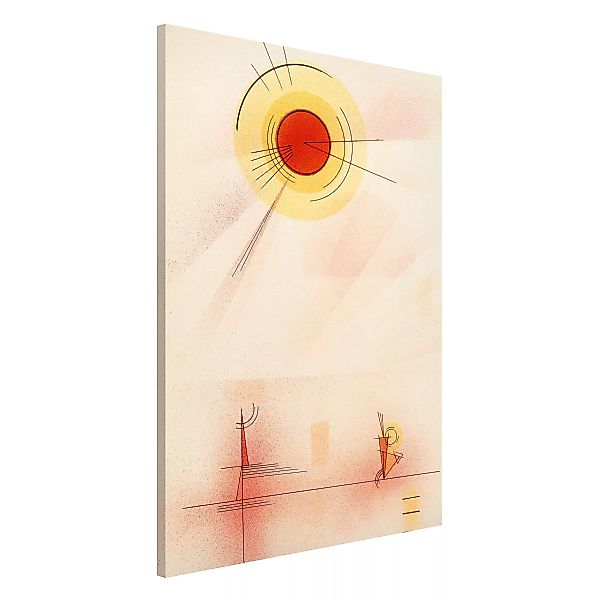 Magnettafel Kunstdruck - Hochformat 2:3 Wassily Kandinsky - Strahlen günstig online kaufen