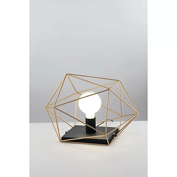Luce Design Tischleuchte Abraxas 1-flammig Gold 29,5 cm x 40,5 cm günstig online kaufen