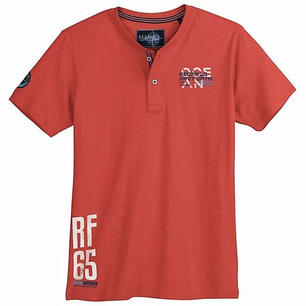 redfield Print-Shirt Große Größen Herren Serafino T-Shirt maritim paprikaro günstig online kaufen