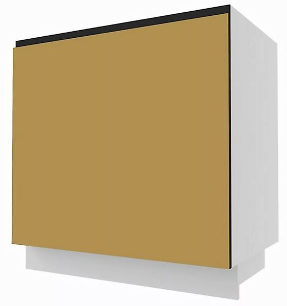 Feldmann-Wohnen Spülenunterschrank Velden (1-St) 80cm Front- & Korpusfarbe günstig online kaufen