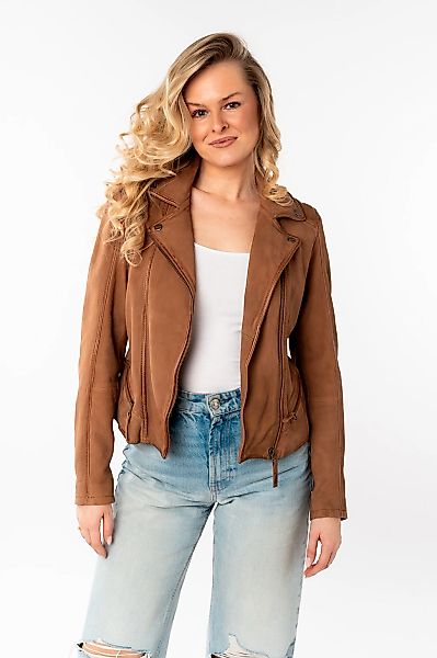Mauritius Lederjacke "MWAmita OT" mit asymmetrischem Reißverschluss günstig online kaufen
