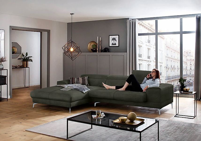 W.SCHILLIG Ecksofa »piedroo, Designsofa mit tollem Sitzkomfort, bequem und günstig online kaufen