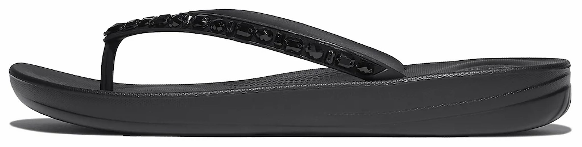 Fitflop Zehentrenner "iQUSHION MULTI-CRYSTAL", Sandale, Flats, Pool Slides günstig online kaufen