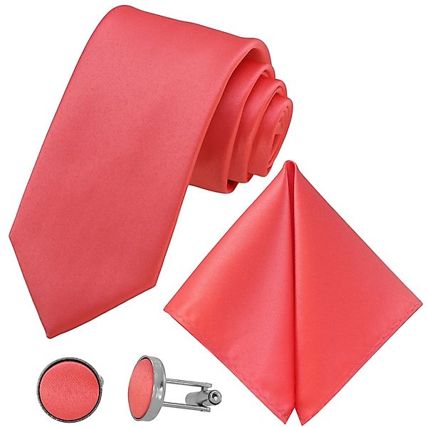 GASSANI Krawatte Hochzeitskrawatte Satin, Herren-Krawatte Hochzeit günstig online kaufen