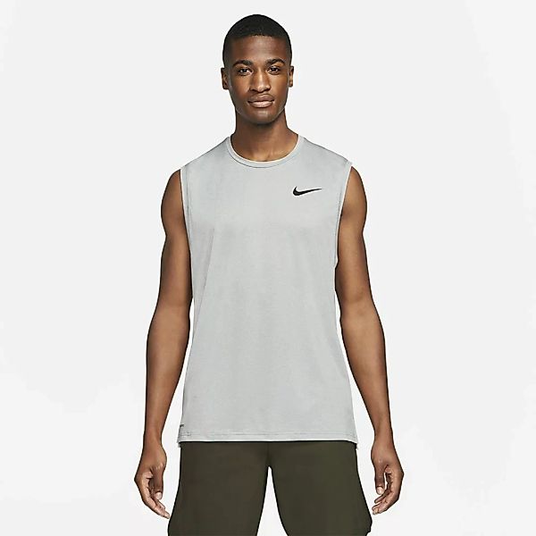 Nike Pro Dri Fit Hyper Dry Ärmelloses T-shirt XL Particle Grey / Grey Fog / günstig online kaufen