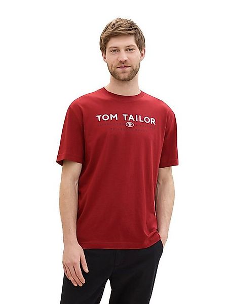 TOM TAILOR Print-Shirt mit Logo Print günstig online kaufen