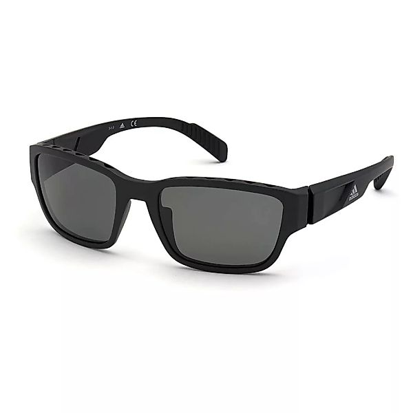 Adidas Sp0007 Polarisierte Sonnenbrille Grey/CAT3 Matte Black günstig online kaufen