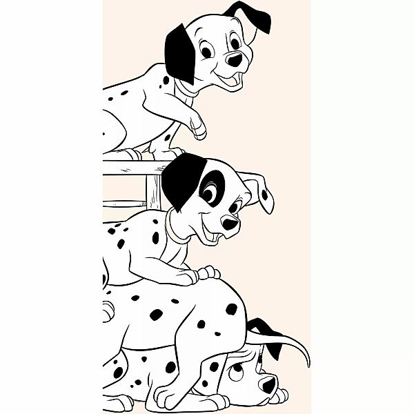 Komar Wandbild 101 Dalmatian Playing 50 x 70 cm günstig online kaufen