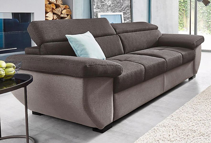 COTTA 2,5-Sitzer "Speedway", Big-Sofa mit Kopfteilverstellung günstig online kaufen