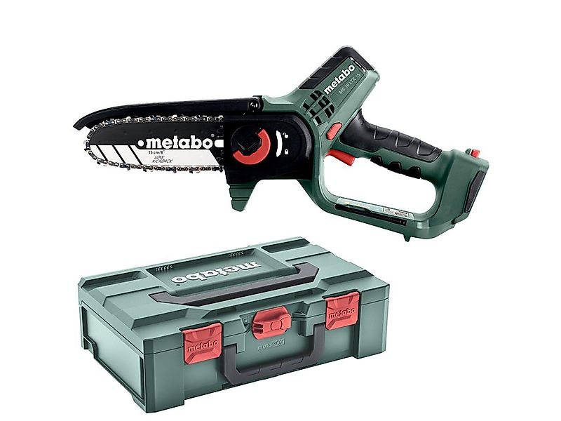 metabo Akku-Kettensäge Gehölzsäge MS 18 LTX 15, 15 cm Schwertlänge, Solo Ve günstig online kaufen
