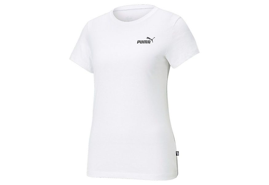 PUMA T-Shirt ESS SMALL LOGO TEE reguläre Passform, Rundhalsausschnitt, Kurz günstig online kaufen