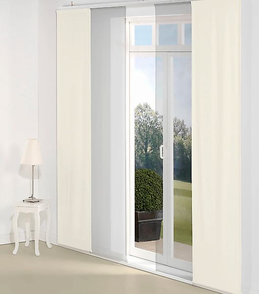 Wirth Schiebegardine "Berwick" Paneelwagen 1 Stk. tlg. günstig online kaufen