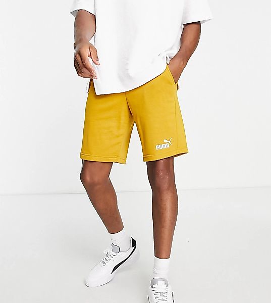 PUMA – Essentials – Sweat-Shorts in Senfgelb, exklusiv bei ASOS günstig online kaufen