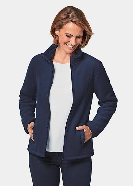 GOLDNER Fleecejacke Kuschelweiche Fleece-Jacke Innen mit weichen Teddyplüsc günstig online kaufen