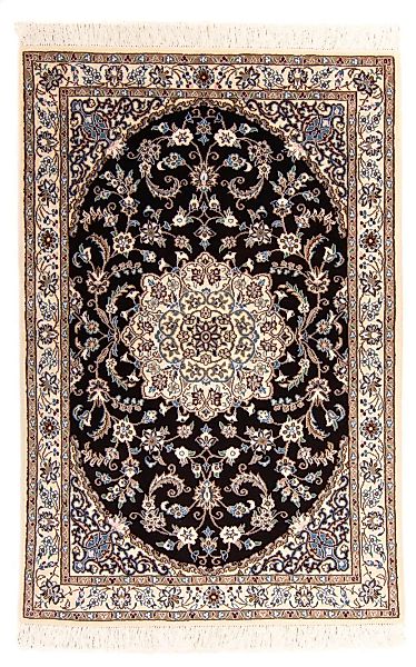 morgenland Orientteppich »Perser - Nain - Royal - 148 x 99 cm - dunkelblau« günstig online kaufen