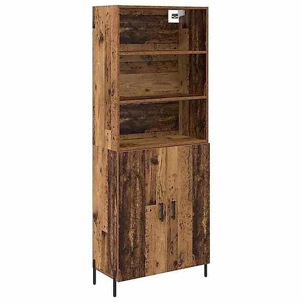 vidaXL Highboard Altholz 69,5 x 32,5 x 180 cm Holzwerkstoff 3415631 günstig online kaufen