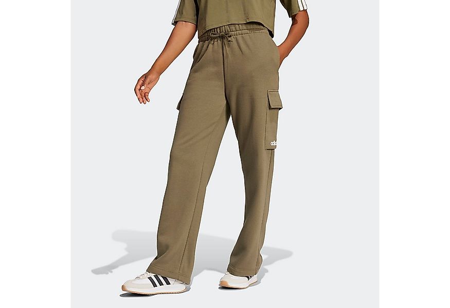 adidas Sportswear Sporthose ESSENTIALS LINEAR (1-tlg) Cargohose mit flausch günstig online kaufen