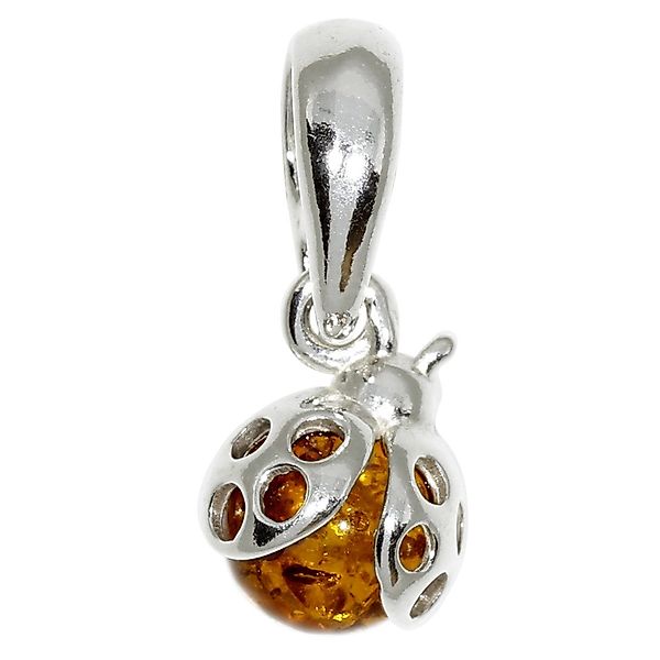 OSTSEE-SCHMUCK Kettenanhänger Ostsee-Schmuck Anhänger kleiner Marienkäfer günstig online kaufen