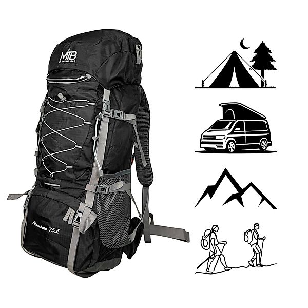 MTB Wanderrucksack 80 Liter Tracking Rucksack günstig online kaufen