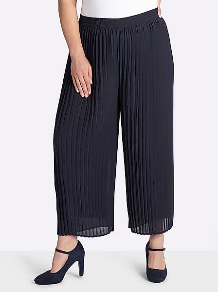 Sheego Shorts Plisseehose erhöht günstig online kaufen