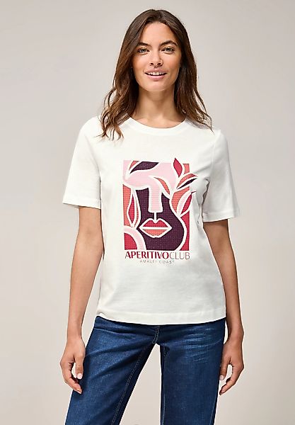 Cecil Print-Shirt im soften Baumwoll-Mix günstig online kaufen