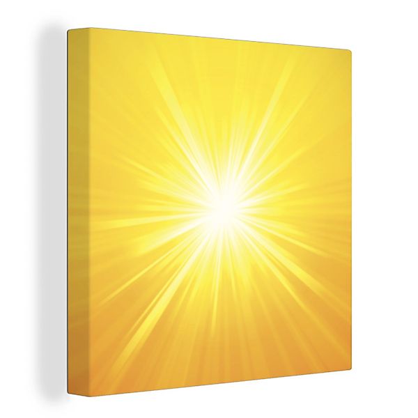 OneMillionCanvasses® Leinwandbild Eine Illustration einer hellen günstig online kaufen