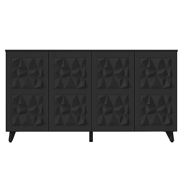 FUFU&GAGA Sideboard mit 4 Türen, 4 günstig online kaufen