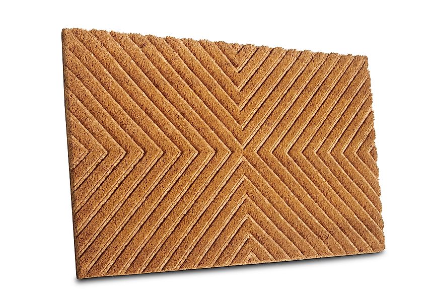 HANSE Home Fußmatte »Mix Mats Kokos Geometric, Türmatte« rechteckig 15 mm H günstig online kaufen