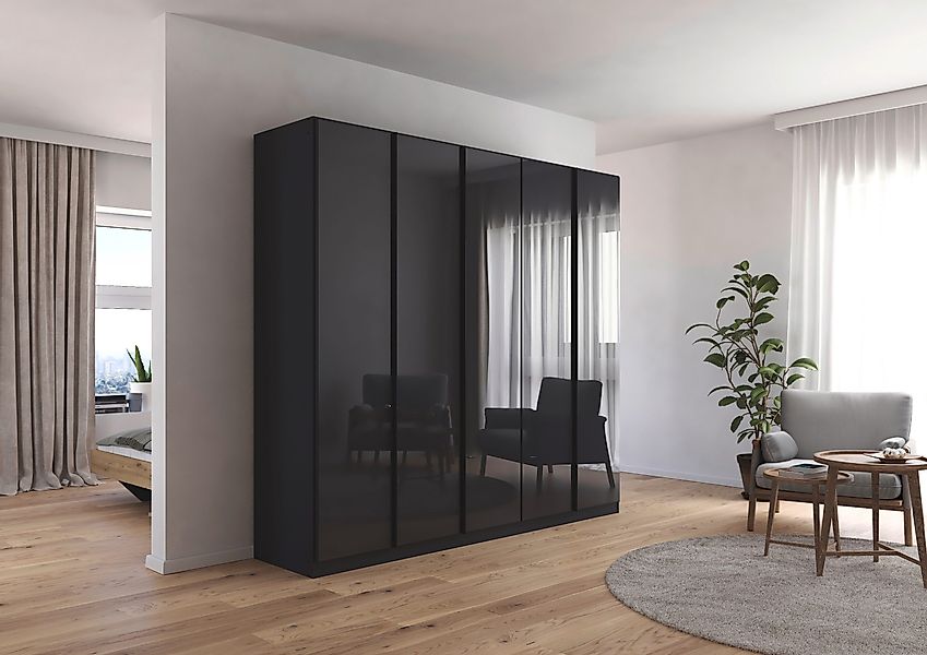 rauch Drehtürenschrank "Monostar" mit Glasfront sowie umfangreicher Innenau günstig online kaufen