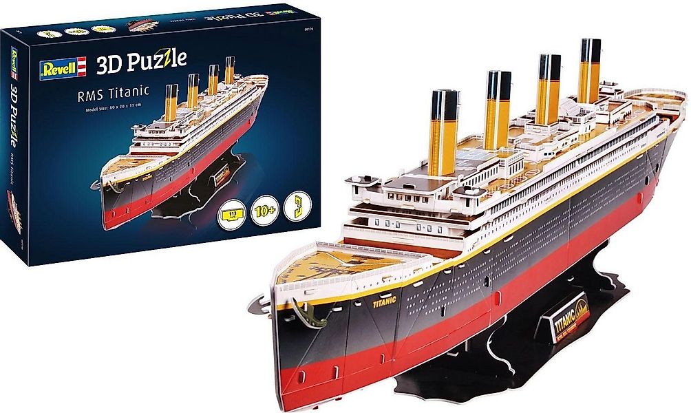 Revell® 3D-Puzzle RMS Titanic, 113 Puzzleteile günstig online kaufen
