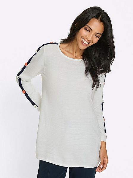 Sieh an! Strickpullover Longpullover . günstig online kaufen