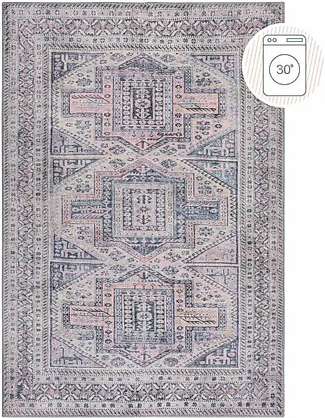 FLAIR RUGS Teppich »Otis«, rechteckig, 4 mm Höhe, Waschbarer Traditioneller günstig online kaufen