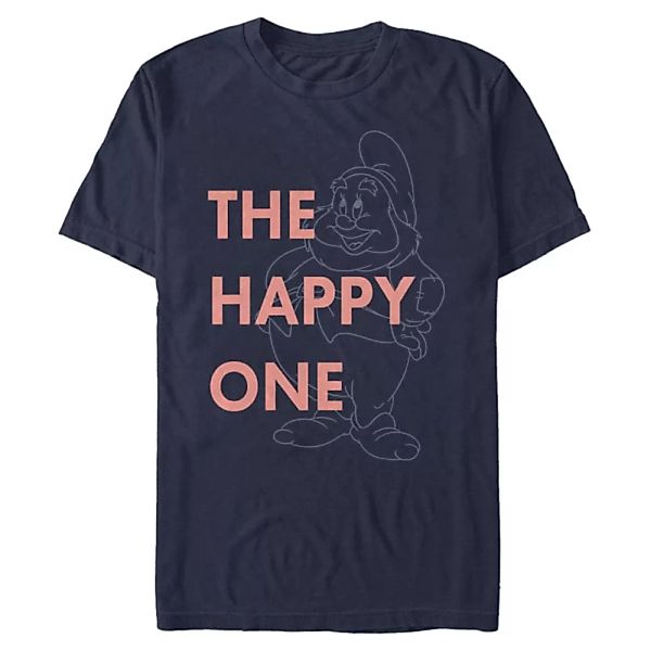 Disney - Schneewittchen - Happy One Dwarf - Männer T-Shirt günstig online kaufen