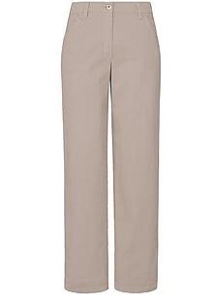 Jeans Modell Babsie Straight Leg KjBrand beige günstig online kaufen