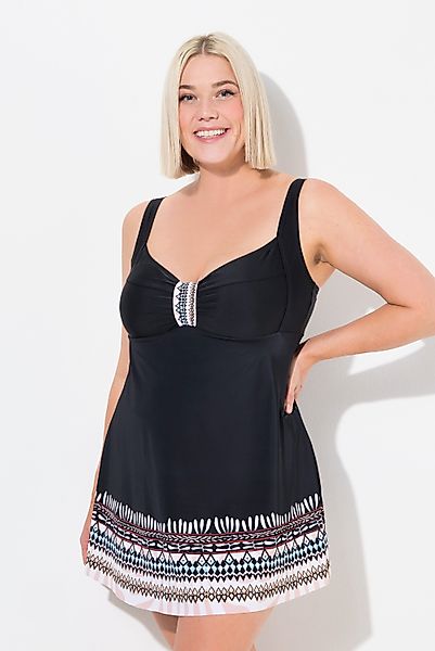 Ulla Popken Badeanzug Badekleid Safariborte Softcups günstig online kaufen
