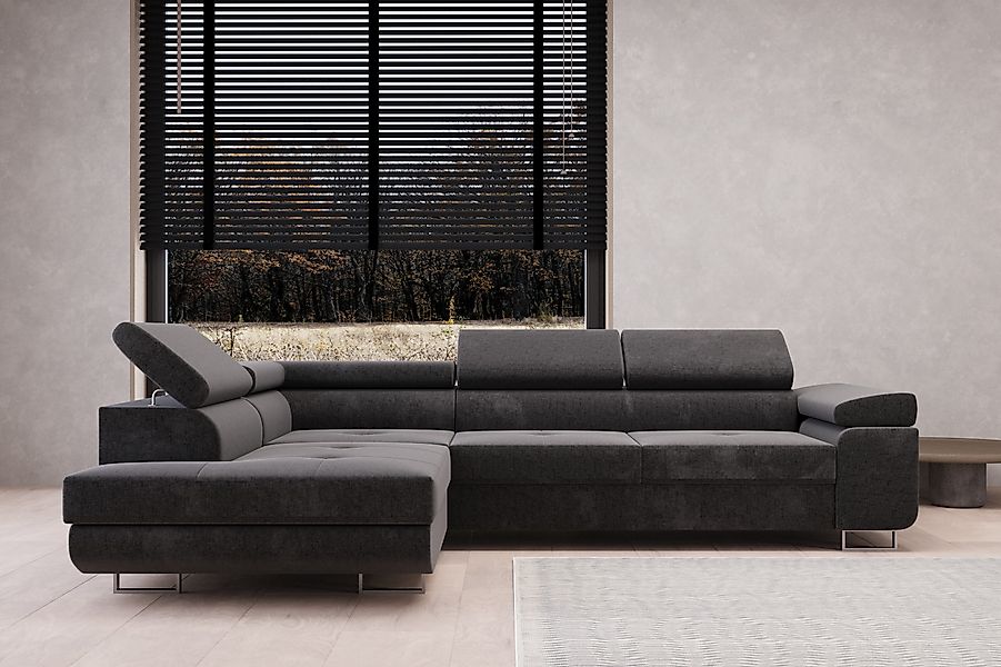 MOEBLO Ecksofa BUZZ L, mit Schlaffunktion, günstig online kaufen