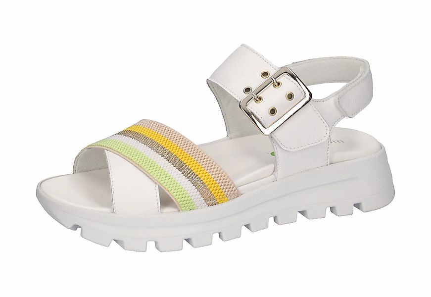 Waldläufer H-NELE Sandale Sommerschuh, Riemchensandalette, Klettschuh, Plat günstig online kaufen