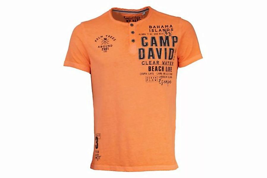 CAMP DAVID T-Shirt Henley-Shirt günstig online kaufen