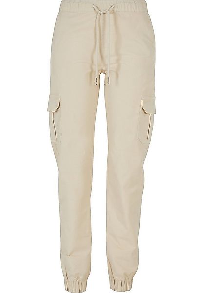 URBAN CLASSICS Cargohose Urban Classics Damen Ladies High Waist Cargo Joggi günstig online kaufen