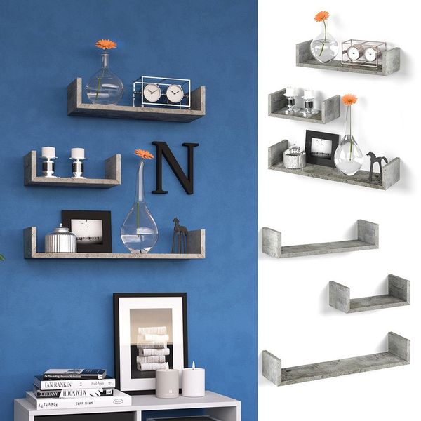 Vicco Bücherregal, Beton, 60 x 10 günstig online kaufen