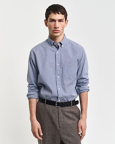 Gant Langarmhemd REG POPLIN MICRO GINGHAM günstig online kaufen