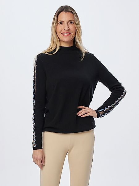 MONACO blue Strickpullover Sweater figurumspielend mit günstig online kaufen