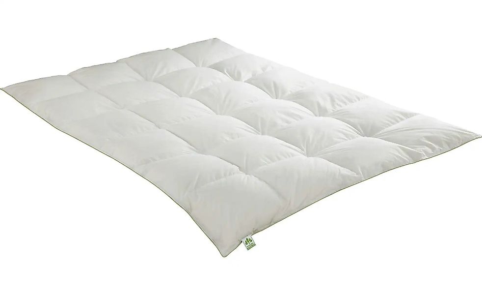 IRISETTE Danendecke Warm  Greenline Daunen ¦ weiß ¦ Maße (cm): B: 155 H: 8 günstig online kaufen