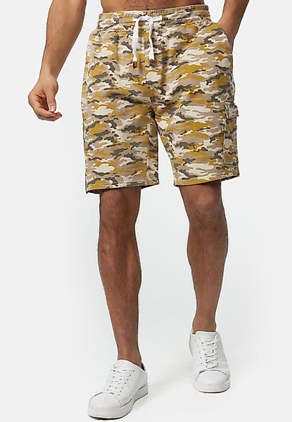 Indicode Sweatshorts White Rock aus 100 günstig online kaufen