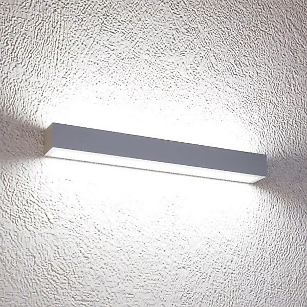 LED-Wandleuchte Mera, Breite 40 cm, alu, 3.000 K günstig online kaufen