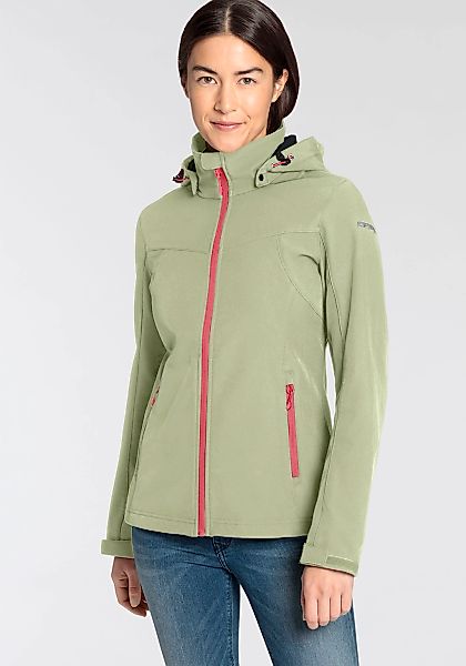 Icepeak Softshelljacke "D SOFTSHELLJACKE BRENHAM" mit Kapuze für vielseitig günstig online kaufen