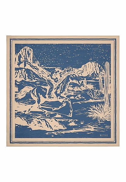 MUSTANG Schal "Herren Style Sunrise Bandana" günstig online kaufen